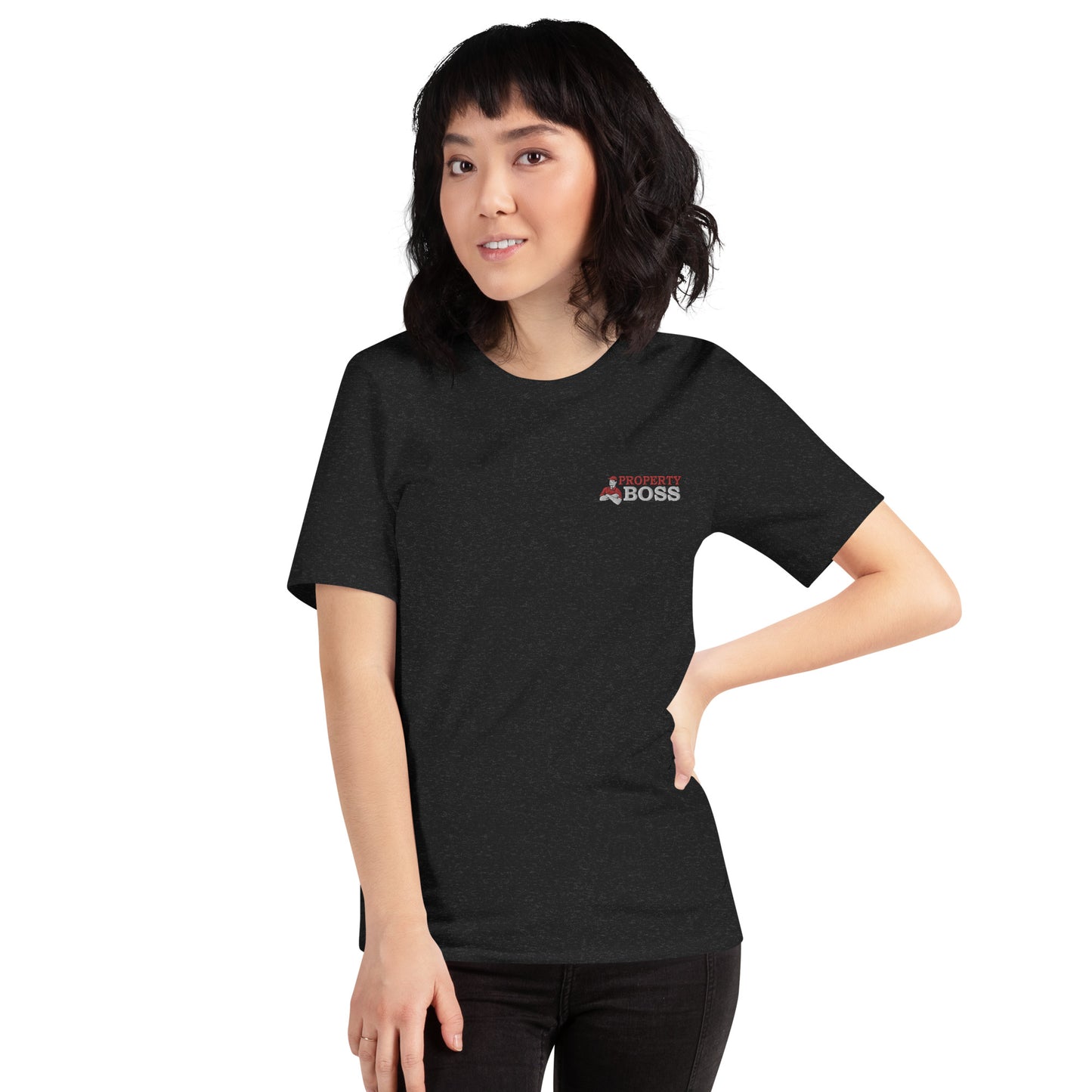 Unisex embroidered t-shirt